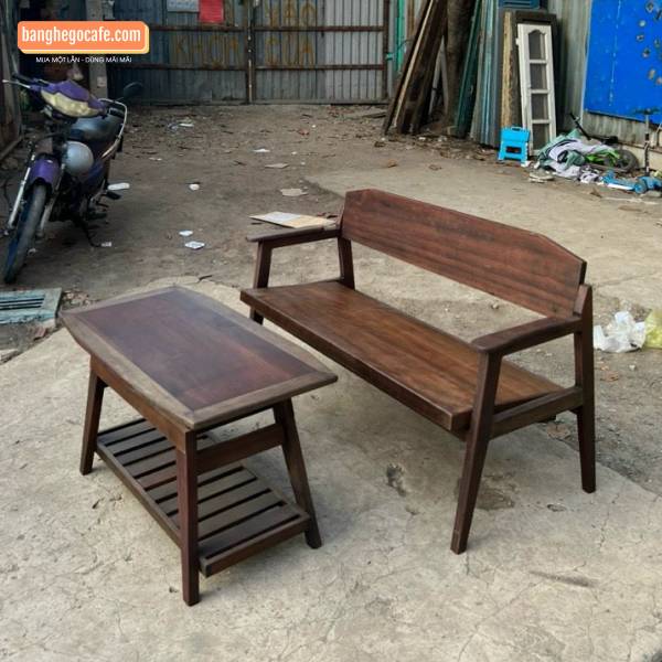 Bàn ghế gỗ xưa - Salon kiểu Hồng Kông