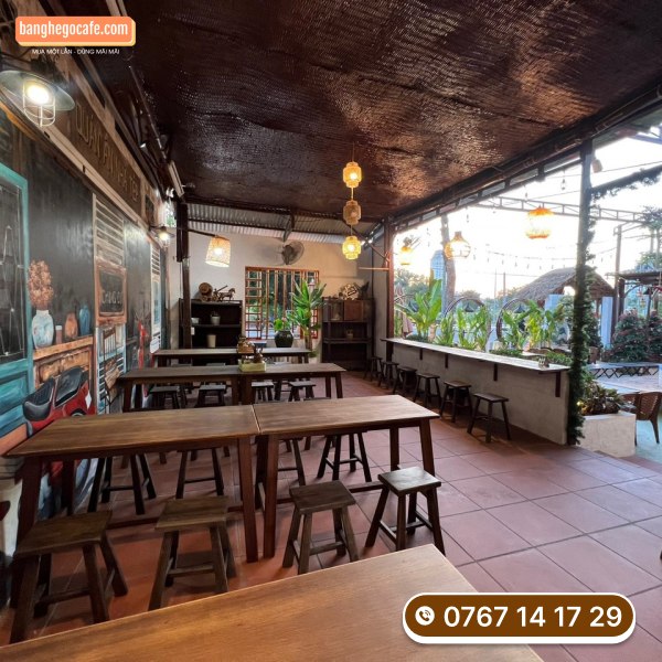 Những tính năng nổi bật của ghế cafe gỗ đẹp đáng chú ý